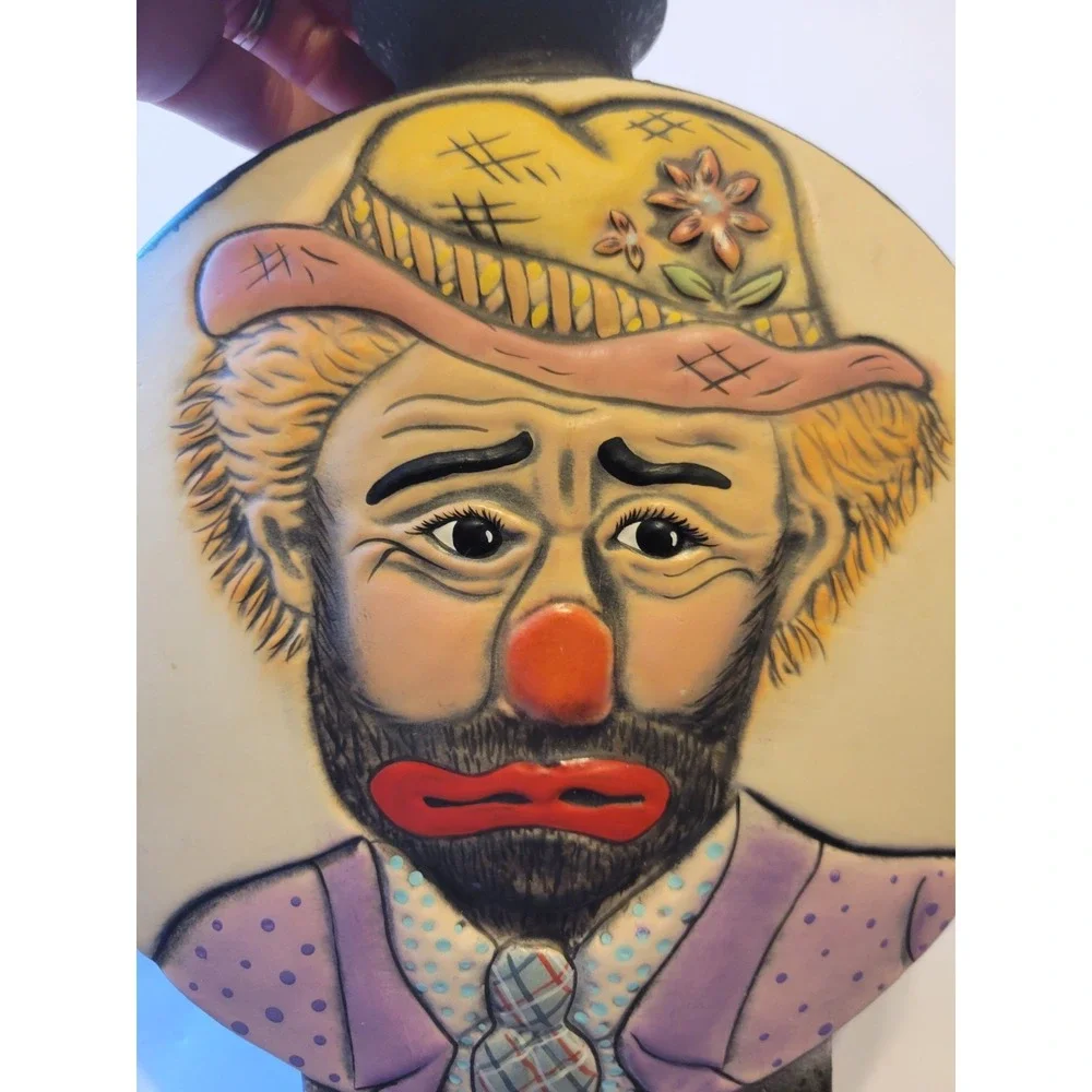 Handmade ceramic sad